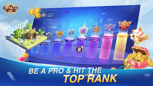 Captura de Pantalla 3 Conquer Poker - Texas Hold'em android