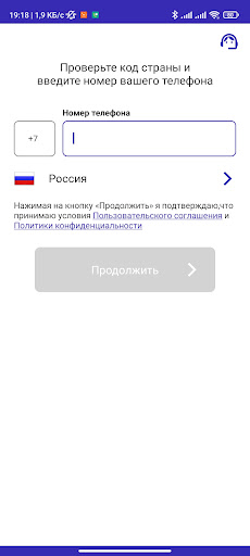 Предварительный просмотр приложения