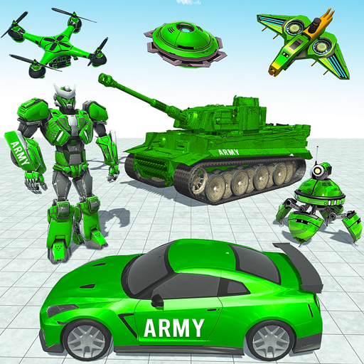 Army Tank Robot Transform Game