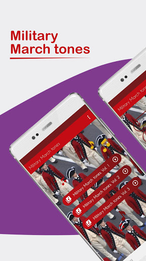 Android application Ringtones of military marches. screenshort