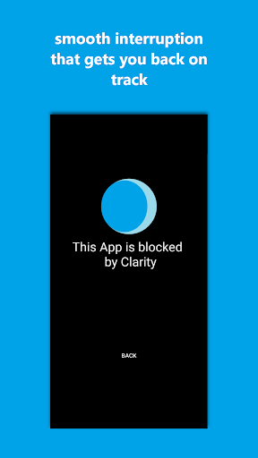 Clarity - App & Site Blocker Screen 3