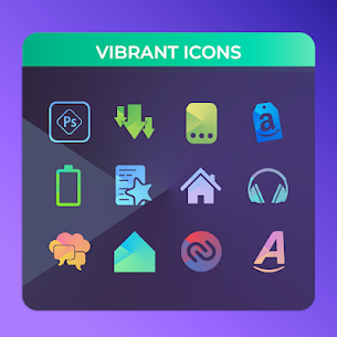 Vibrant Icon Pack APK (وصله شده) 2