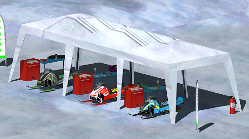Snowmobile Cross VR Screen 2