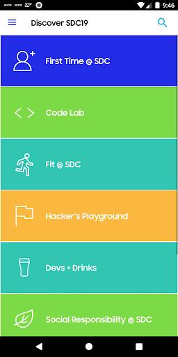 Screenshot of SDC19