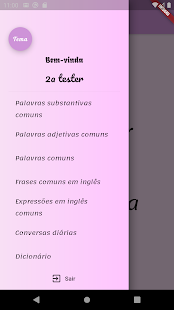 Visualização do aplicativo