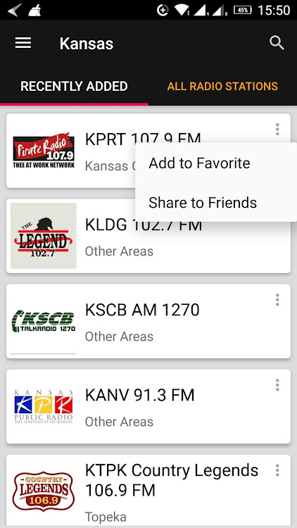 Kansas Radio Stations - USA - 7.6.4 - (Android)