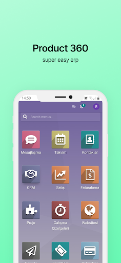 Android application Product 360 screenshort