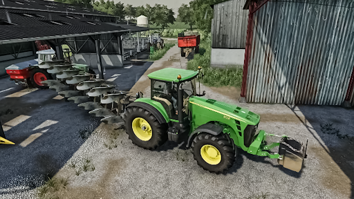 Android application US Farming Tractor 3D Games screenshort