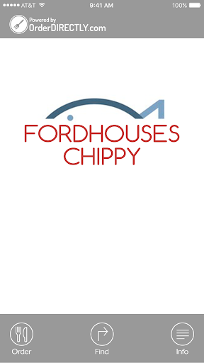 Android application Fordhouses Fish Bar screenshort