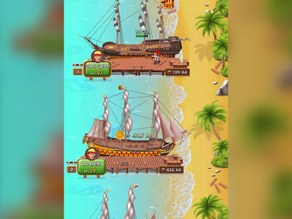 Pocket Ships Tap Tycoon: Clicker de puerto inactivo