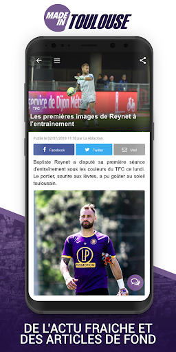 Foot Toulouse Screen 2