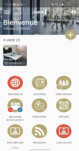 Android application iPorta V3 screenshort