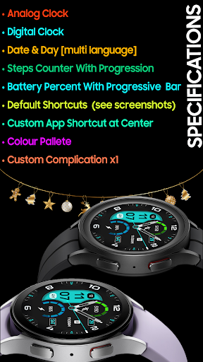 IA127 Hybrid Watchface screenshot 4