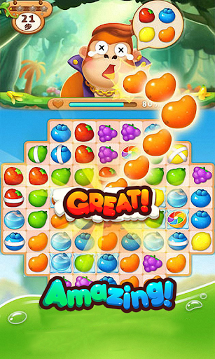 Cute fruit garden legend  match-3