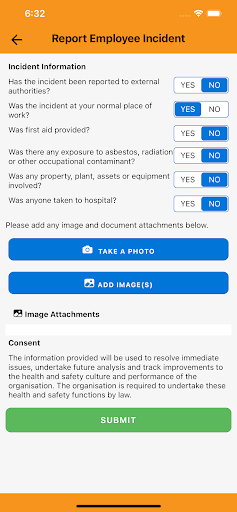 iProtectU Incident Screen 3