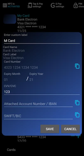NFC Beamer Wallet Screen 3