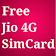 Free Jio 4G SimCard icon