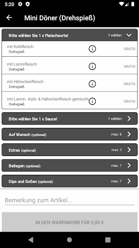 Bistro Sahara Schwerin Screen 3