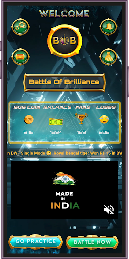 Battle Of Brilliance (BOB) Screen 2