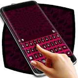 Dark Pink Theme Keyboard icon