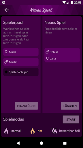 Android application Come Closer screenshort