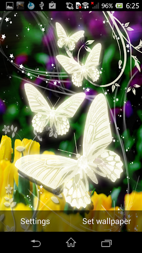 Galaxy HD Live Wallpaper Screen 3