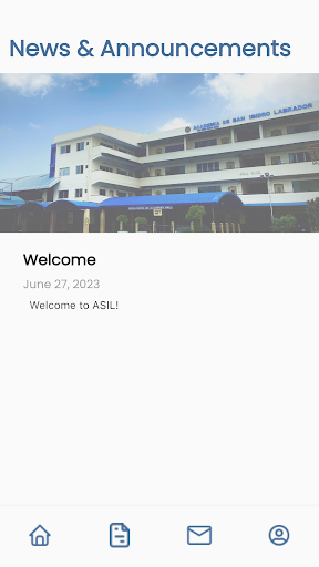 ASIL Mobile App Screen 2