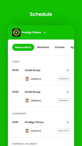 Prodigy Fitness Screen 3