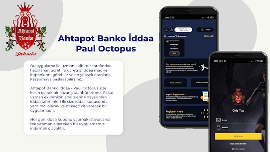 Ahtapot Banko İddaa – Paul Octopus Apk 1