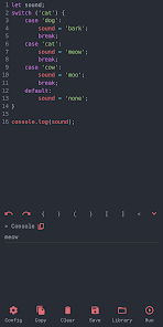 Screenshot 4 JavaScript Editor android