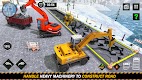 screenshot of Snow Offroad Construction Game