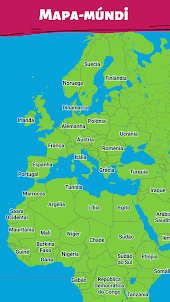 Países - Mapa do mundo