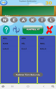 u0130lkokul Kelime Bulmaca Oyunu 1.0.4 APK screenshots 13