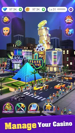 Game screenshot Crazy Night:Idle Casino Tycoon mod apk