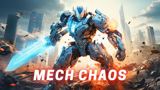 Android application Mech Chaos robot boxing games screenshort
