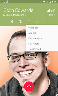 Zoiper IAX SIP VOIP Softphone Ekran görüntüsü