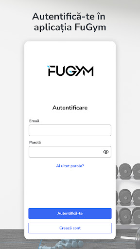 Android application FUGYM screenshort