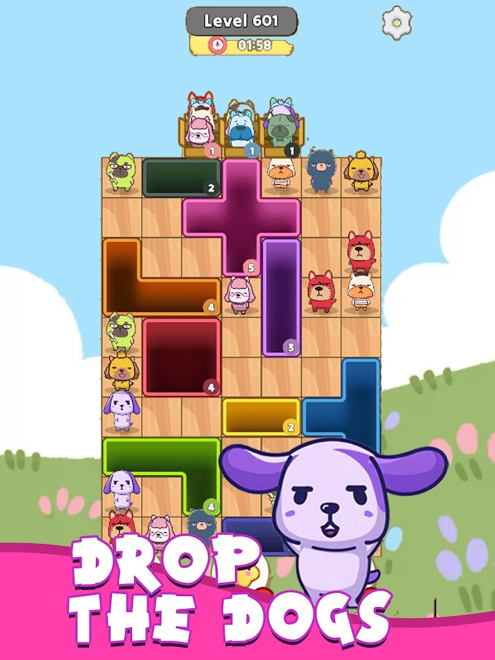 #8. DROP the DOGS (Android) Podle: DayOne LLC