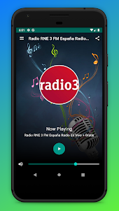 Radio RNE 3 España App en Vivo