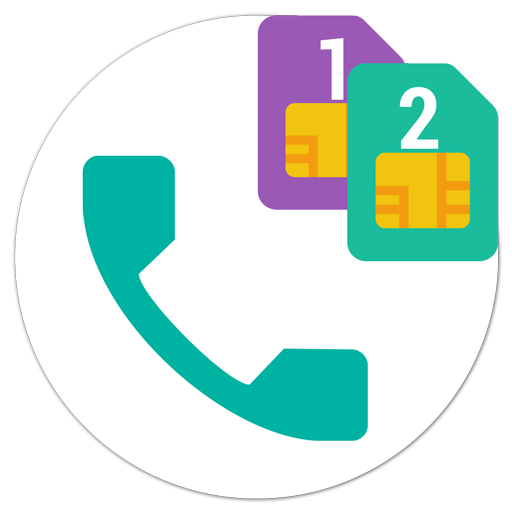 Dual Sim Dialer and Widget  Icon