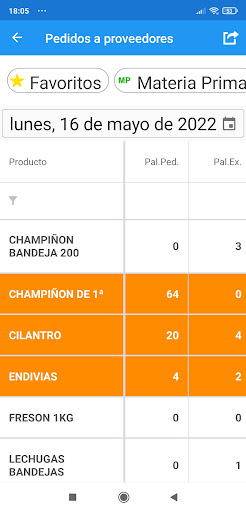 MercaXXI App Screen 2