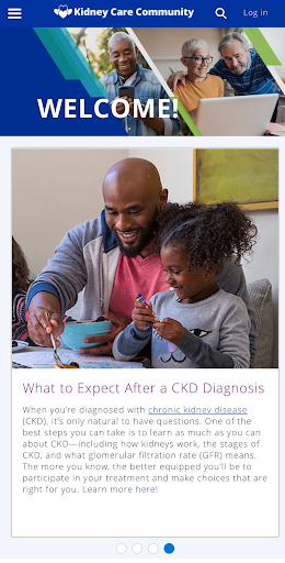 Kidney Care Community Screen 3