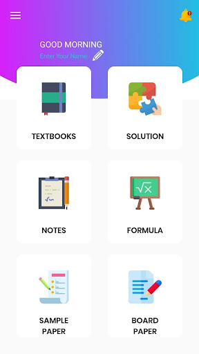 Android application 12 Maths NCERT Solutions, Book screenshort