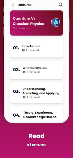 Screenshot of Learn Quantum Physics