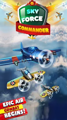 Sky Force 19:Air Plane Games - Screenshot 1
