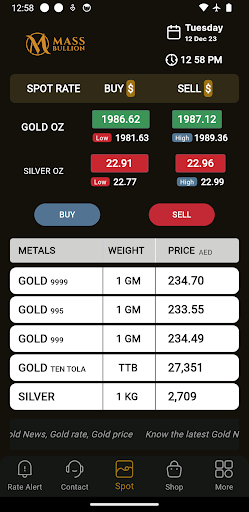 Mass Bullion Screen 2