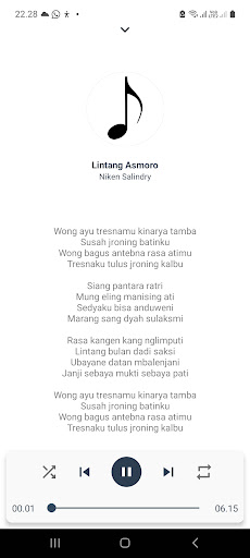 Lagu Niken Salindry OFFLINE Screen 2
