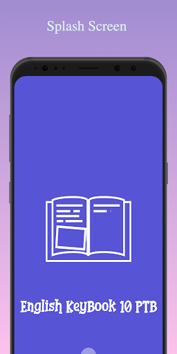 Android application KeyBook English 10th Class PTB screenshort