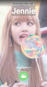 Screenshot 6 Jennie Video Call Simulation android