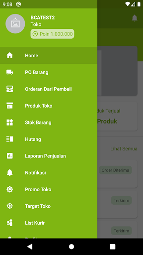 Android application Mitra Air Online screenshort